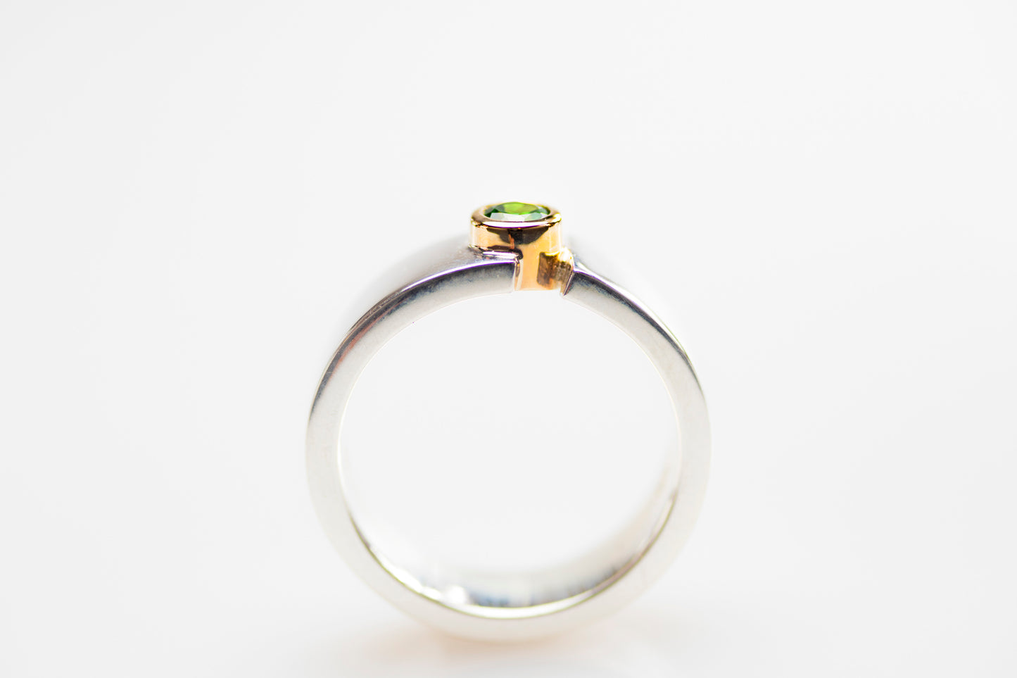 Green Garnet Ring