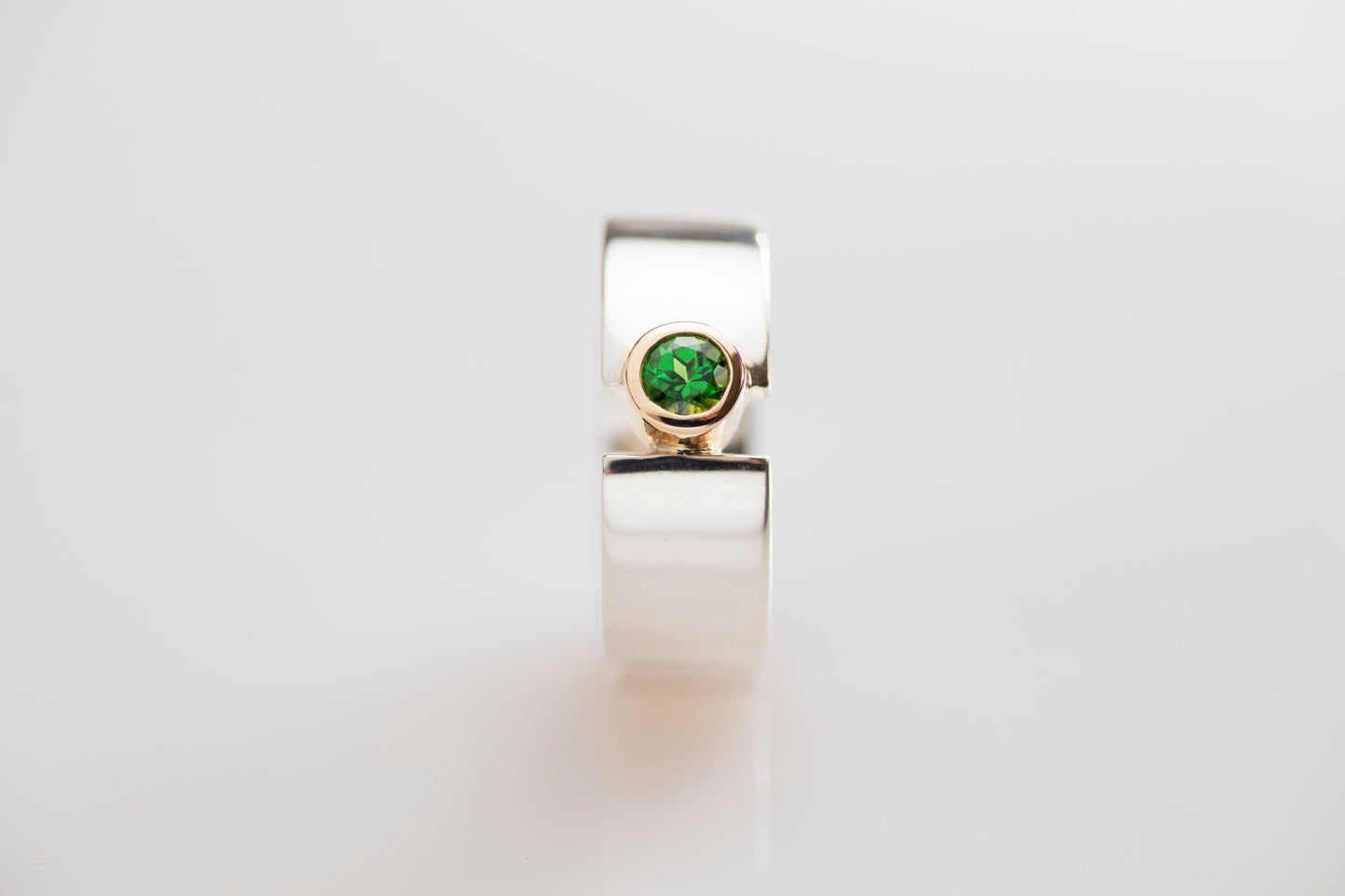 Green Garnet Ring