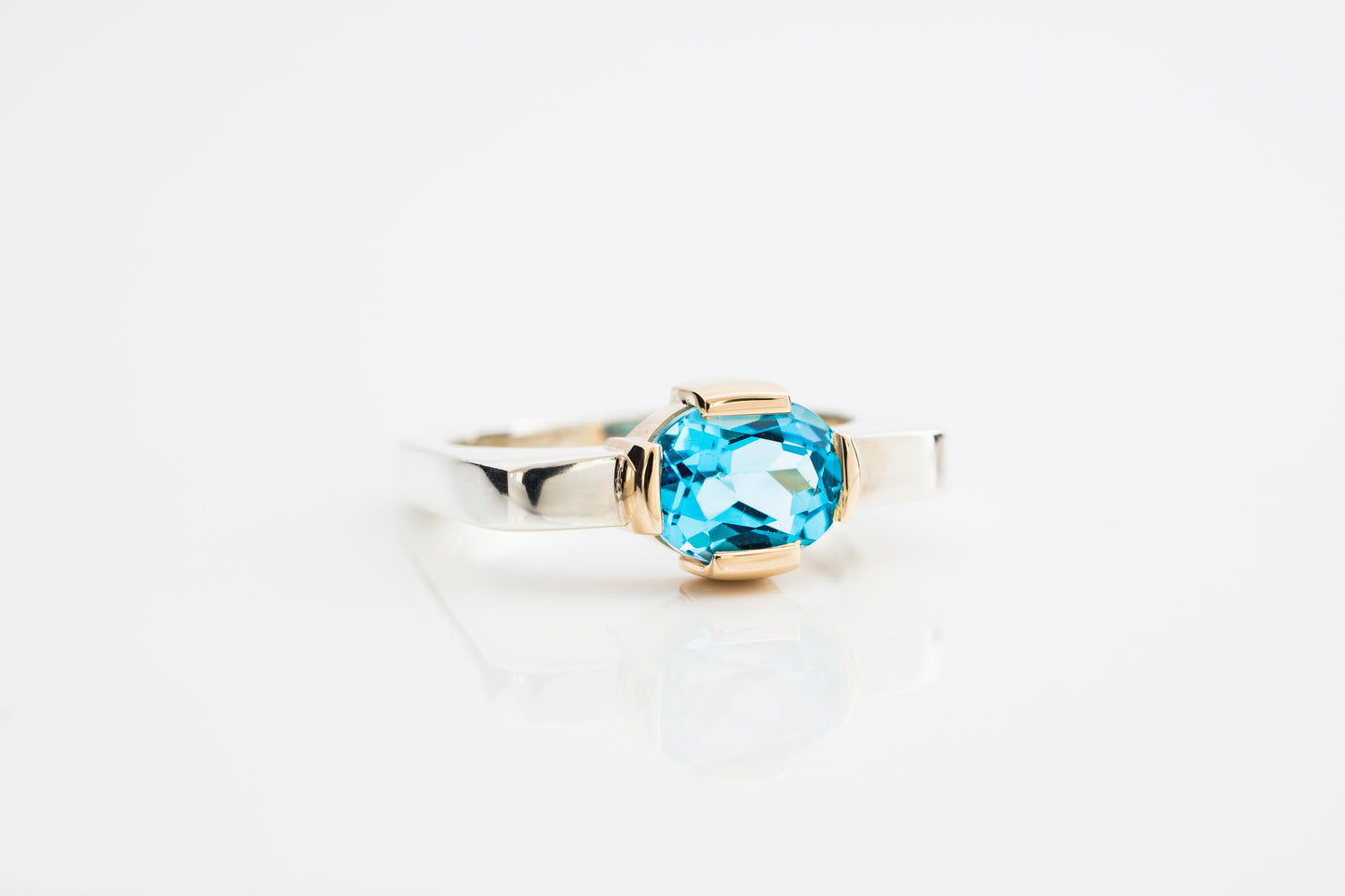 Blue Topaz Ring