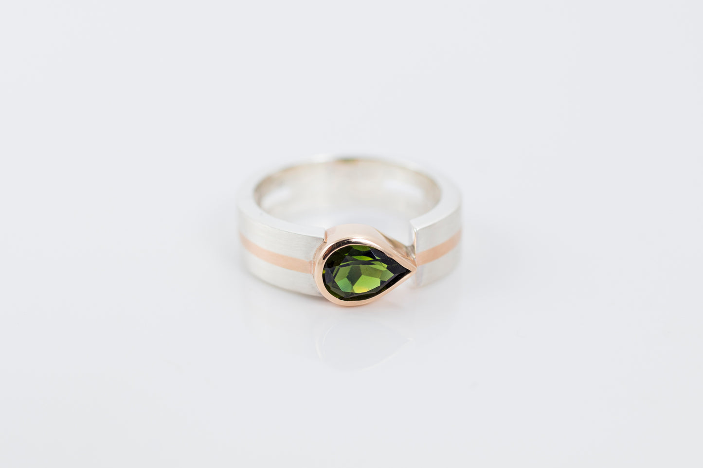 Green Tourmaline Ring