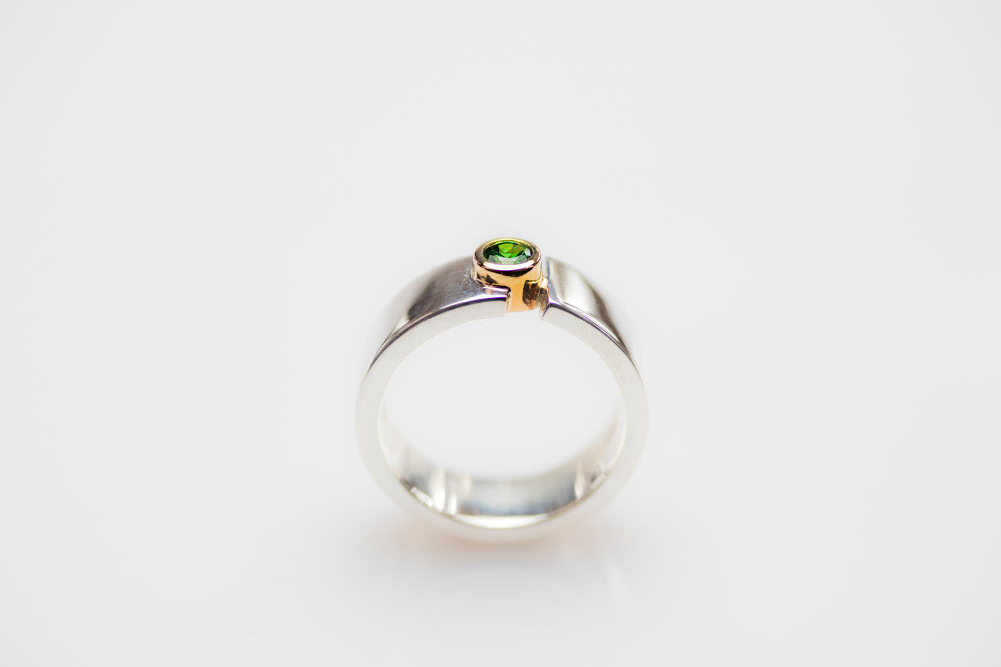 Green Garnet Ring